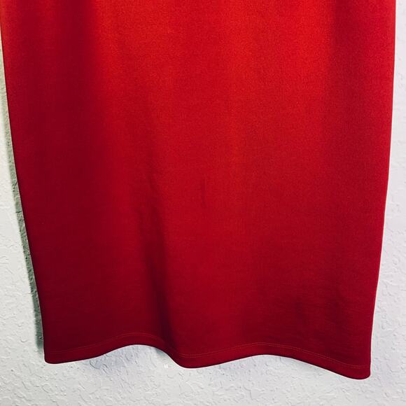 LARANOR Dress 42/10 Sweetheart Neckline Cap Sleeve Hidden Zipper Darting Bodycon - Picture 8 of 13